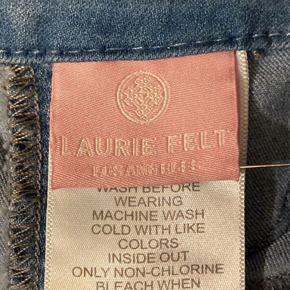 Laurie Felt Los Angeles Silky Flare Stretch Technology pull on light denim 28 - Picture 9 of 11